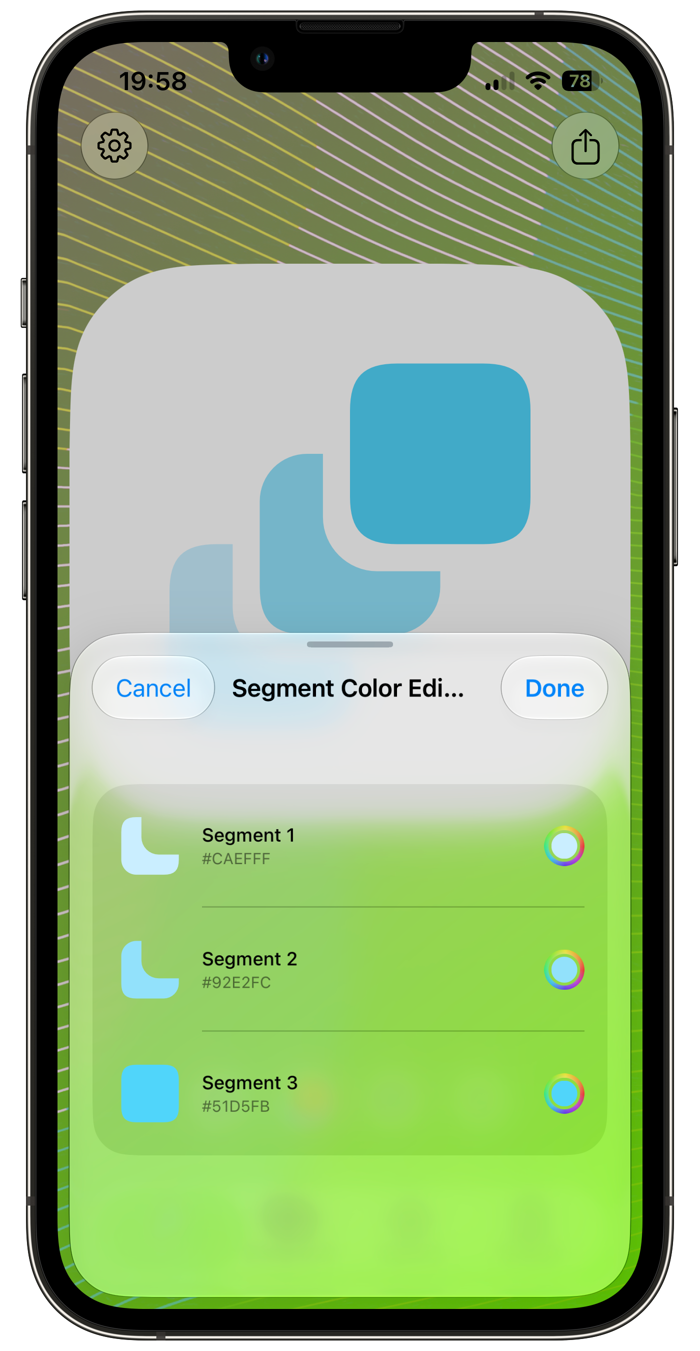 Segment Color Editor